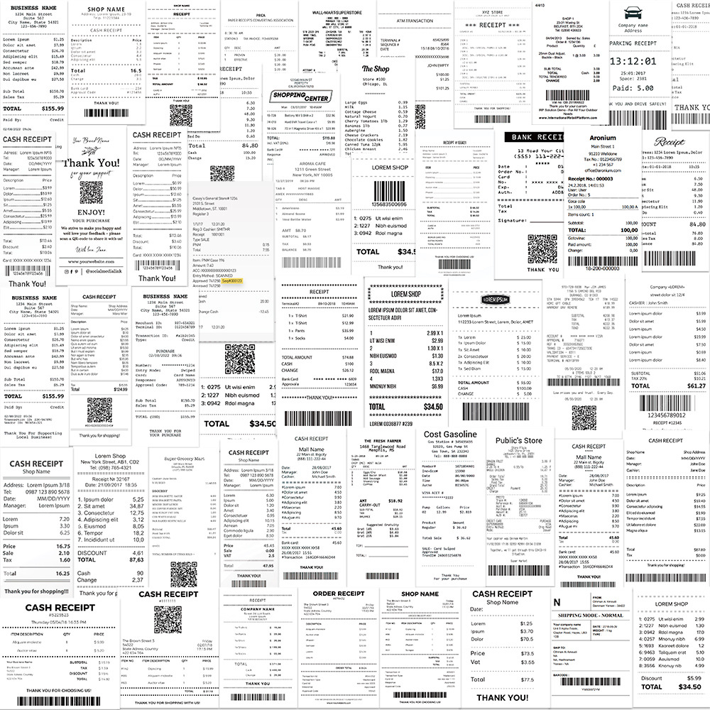 50PCS Cute Shopping List Recei - Kids Toys List 评论和价格