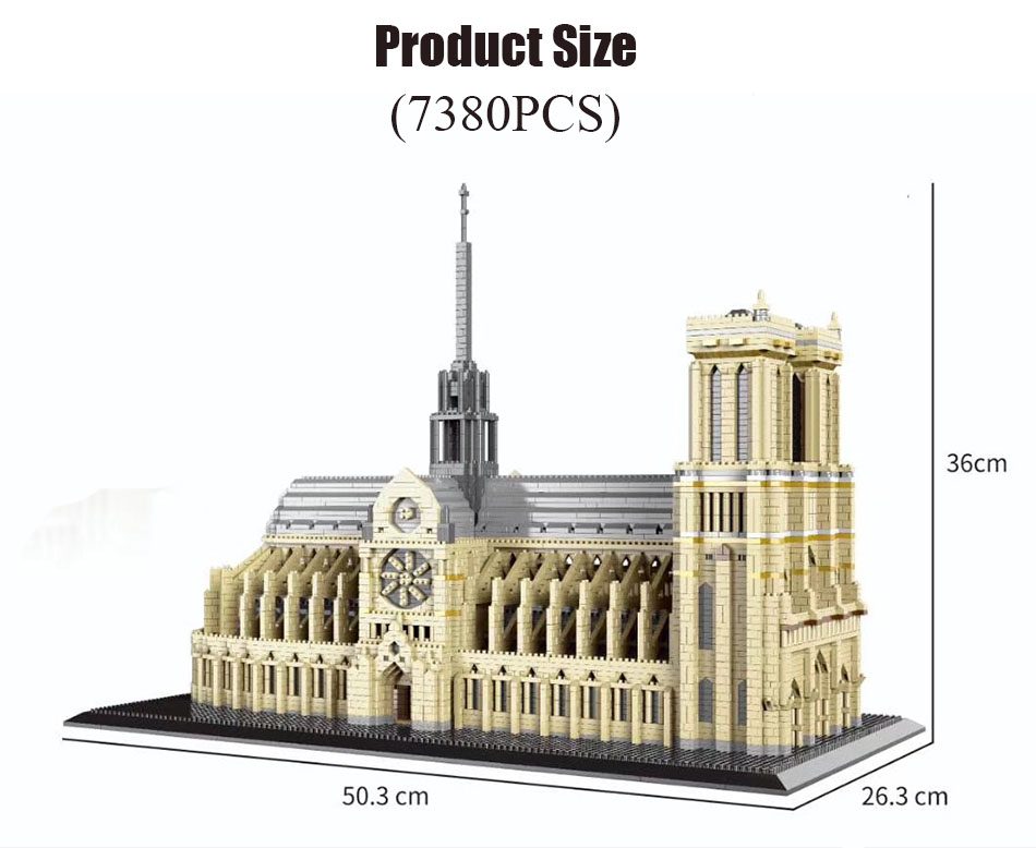 7380pcs+World Architecture Min - Kids Toys Paris 评论和价格