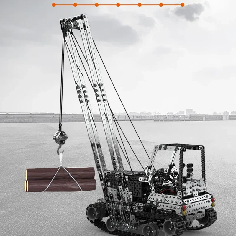DIY Metal RC Crane Electric Ho - Kids Toys Vehicle 评论和价格