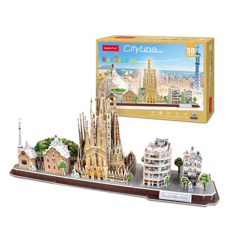 3D Puzzle Game DIY Toy Paper M - Kids Toys Paris 评论和价格