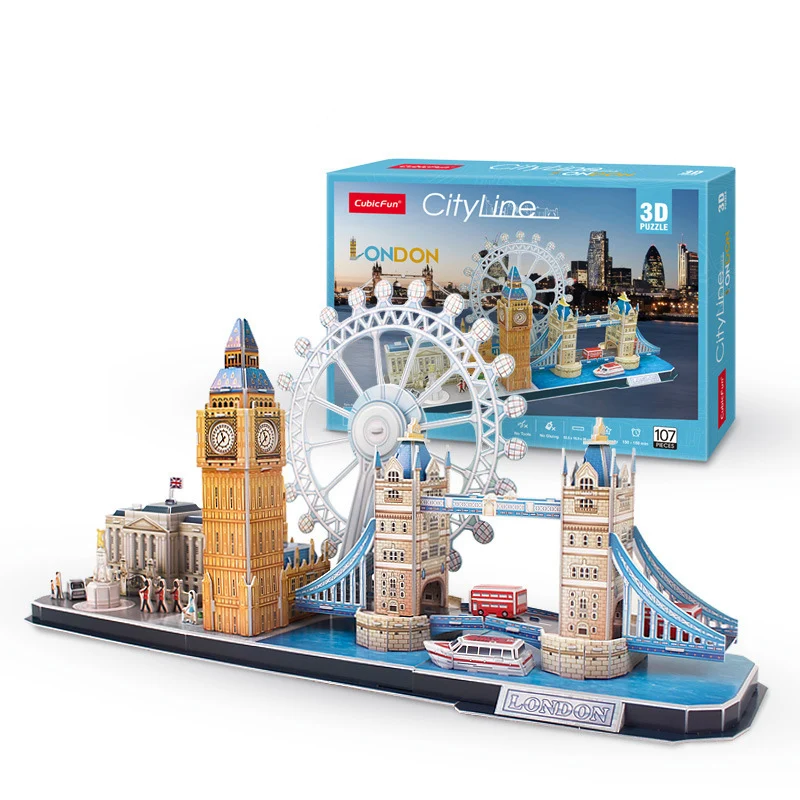 3D Puzzle Game DIY Toy Paper M - Kids Toys Paris 评论和价格
