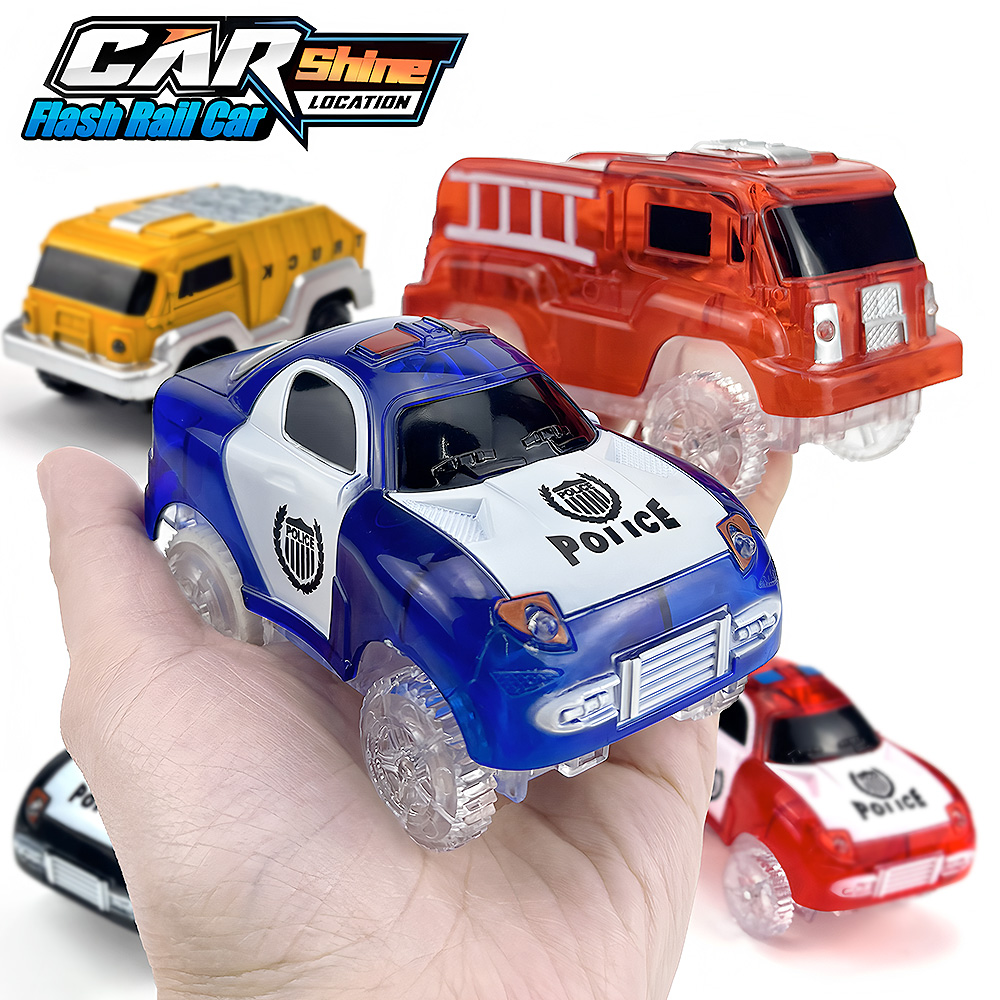 Magic Glowing Race Cars, Polic - Kids Toys Jeep 评论和价格