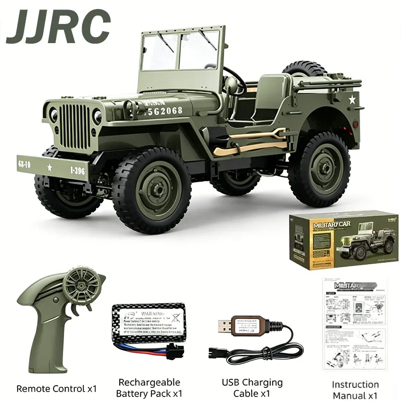 JJRC 1:10 C8815 Rc Car WILLYS  - Kids Toys Jeep 评论和价格