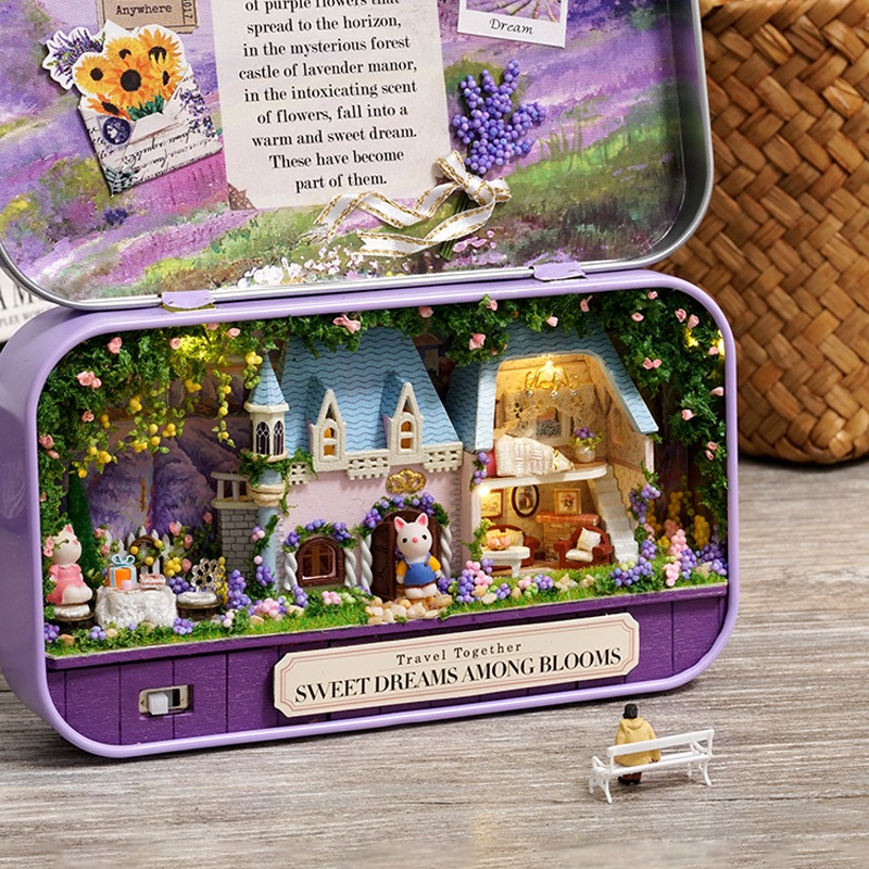 DIY Miniature Tin Box Theater  - Kids Toys Paris 评论和价格