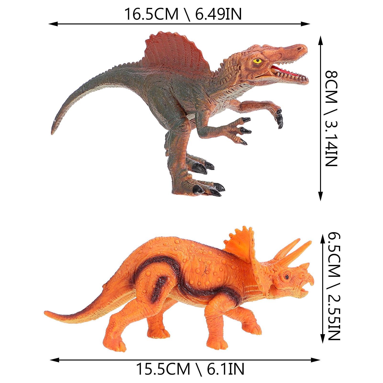 2Pcs Dinosaur Decoration for K - Kids Toys Vehicle 评论和价格