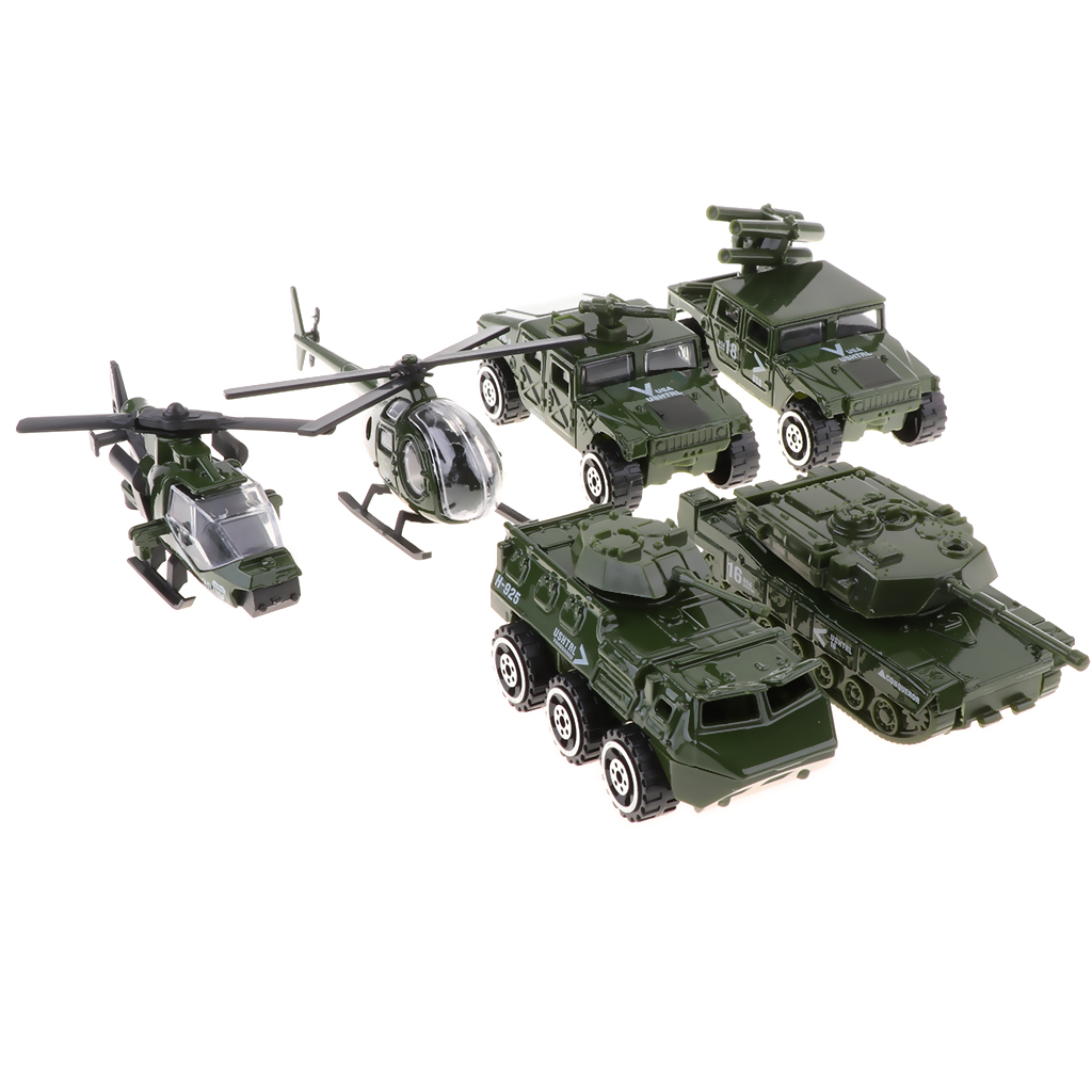 6 in 1 Assorted 1/87  Vehicles - Kids Toys Jeep 评论和价格