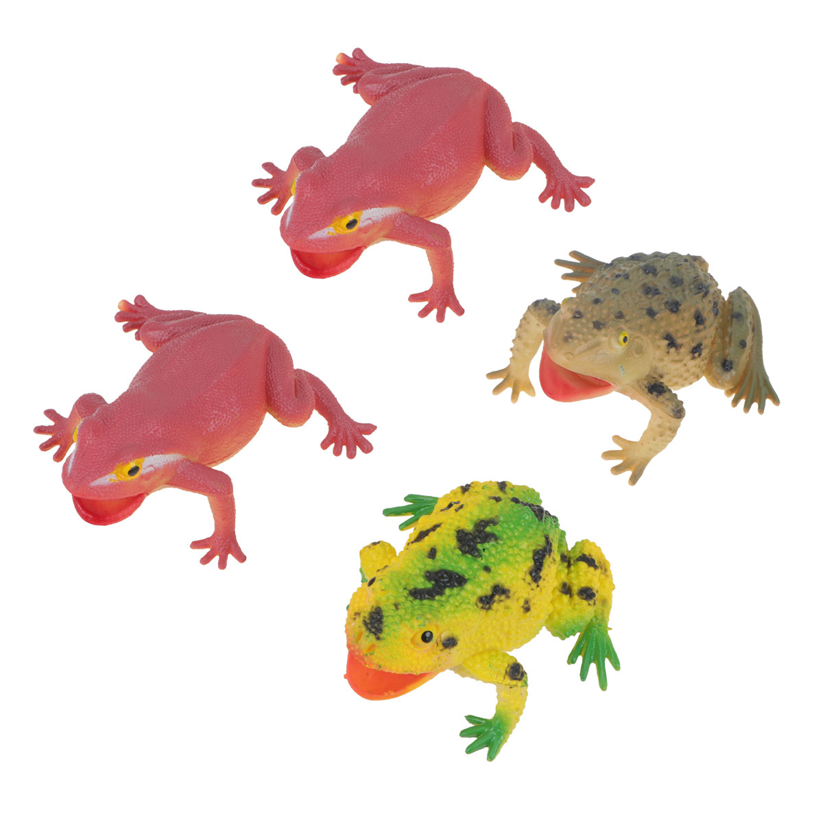 4Pcs Squeeze Frog Sound Prank  - Kids Toys Vehicle 评论和价格