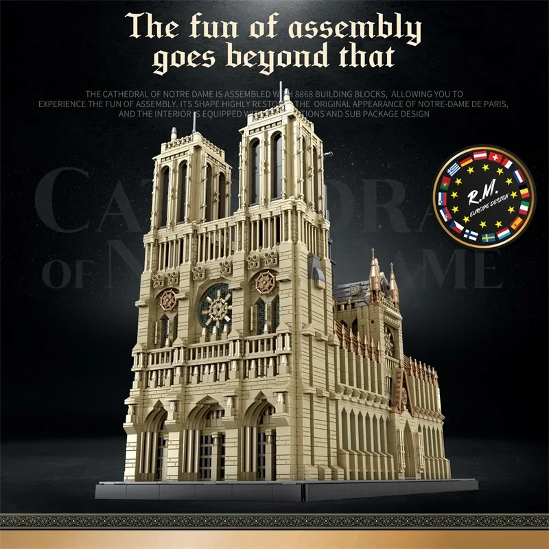 NEW 8868Pcs World Famous Archi - Kids Toys Paris 评论和价格