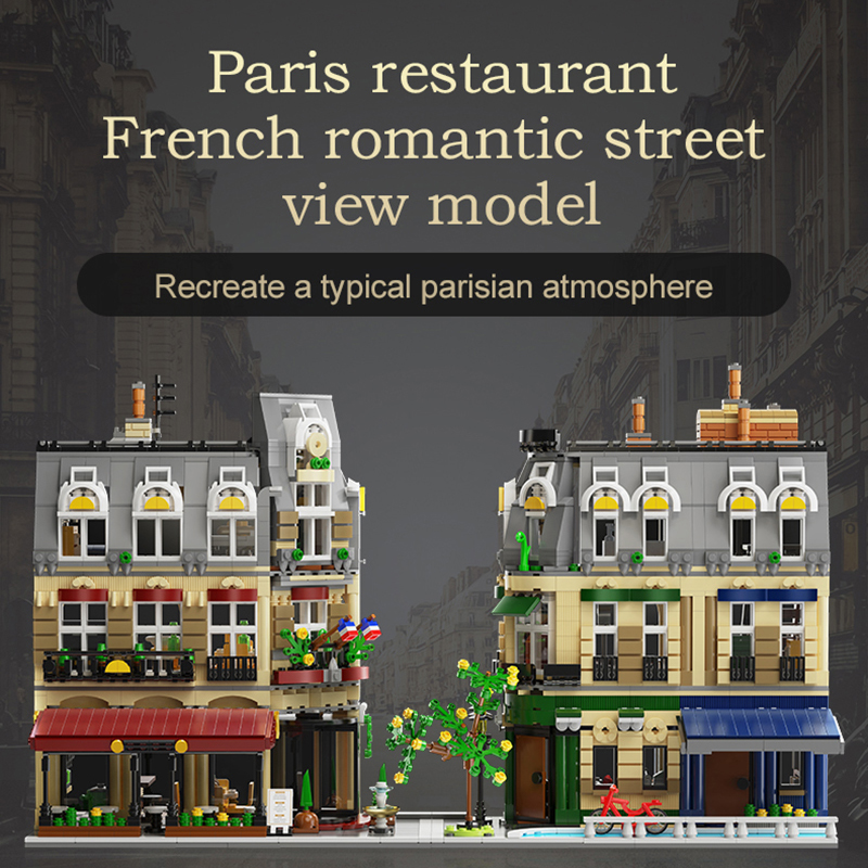3230Pcs Cada City Paris Restau - Kids Toys Paris 评论和价格